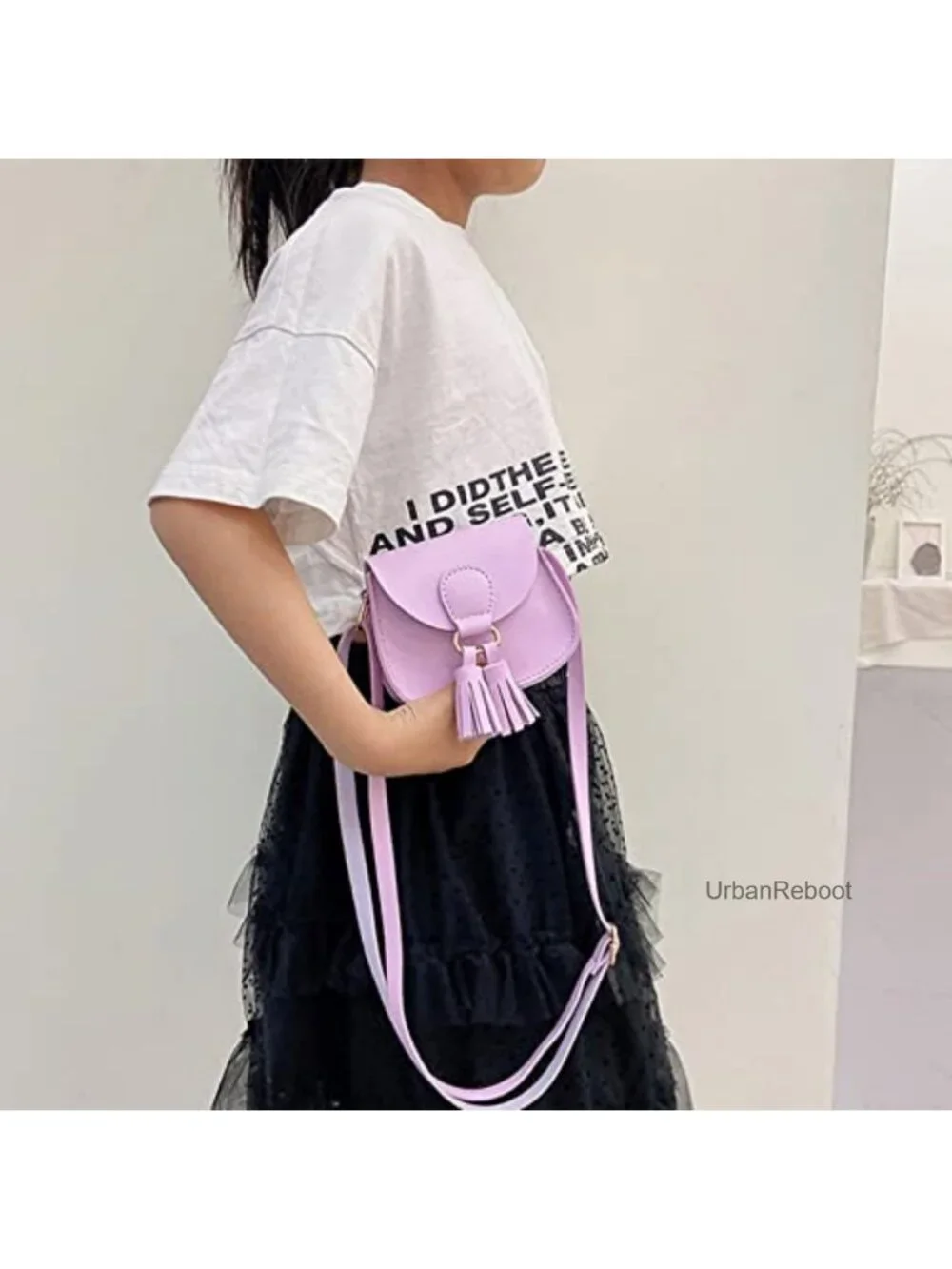 SOTOGO 8 Piece Little Girls Purse Set Crossbody Handbags PU Leather Wallets